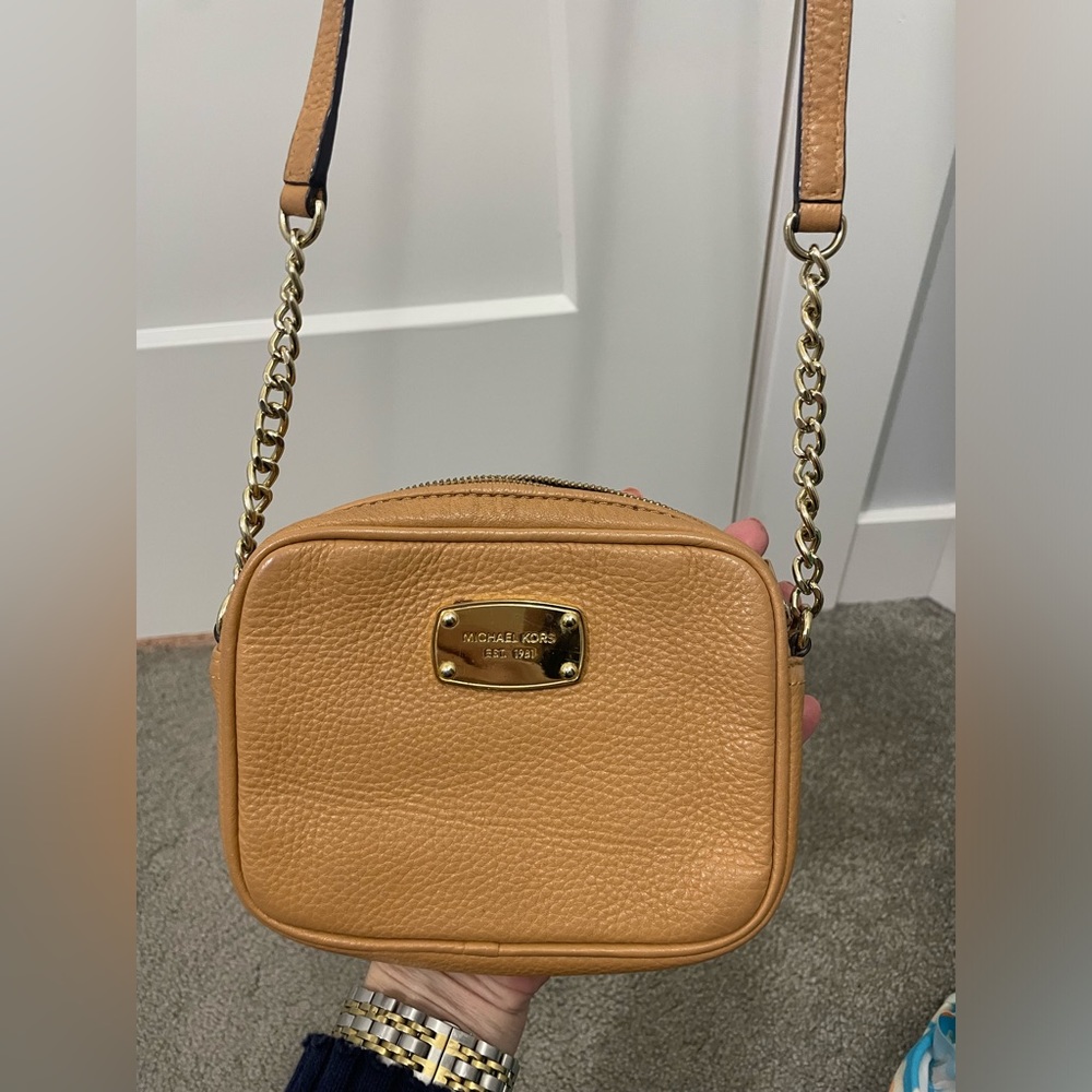 Michael Kors Tan Crossbody Bag